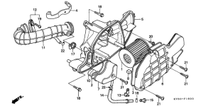 CH125 Воздухоочиститель