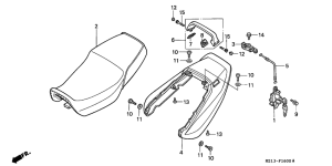CB1000F Пружина
