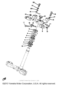 YZ125C Управление