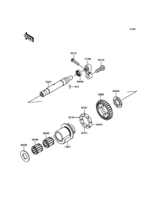 KLZ1000 Валансирный вал