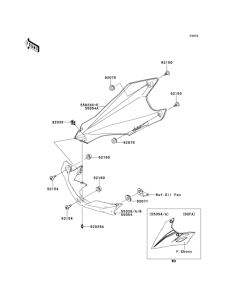 ZR1000 Обтекатель нижний
