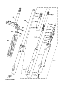 XT250 ﾌﾛﾝﾄﾌｵｰｸ