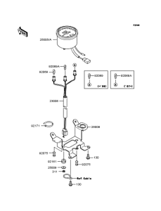 KL110 Спидометр