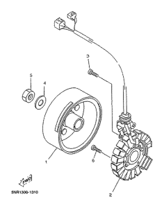 YP125D Генератор