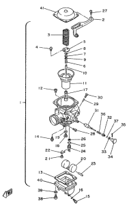 SR250SP Карбюратор