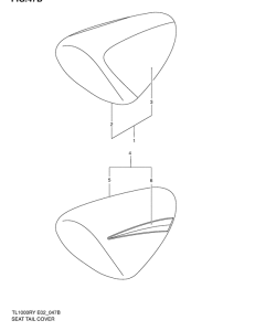 TL1000 Seat tail box