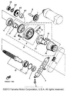 FZ600S Стартер
