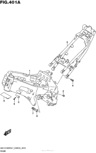 GSX-S1000F (ABS) Рама