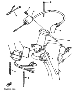 YZ125 YZ125B YZ125B1 Equipo electrico