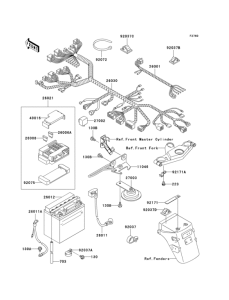 EX500 Электрика