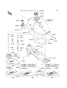 ZR1200 Топливный бак