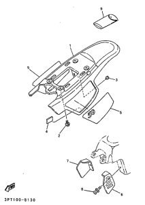 PW50 Боковые обтекатели