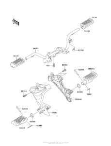 AN112 Подножки