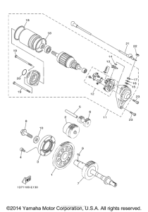 XV1900AS Стартер