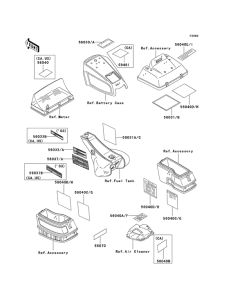 ZG1200 Наклейки