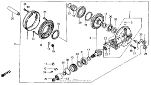 VF700C Редуктор