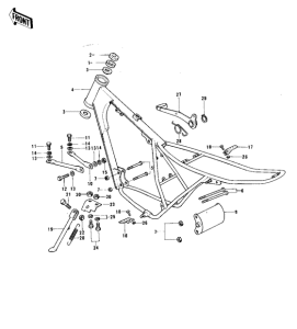 Frame / frame fittings