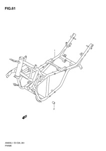 AN650 (ABS) Frame comp