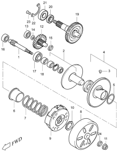 UF50 Трансмиссия