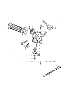 FZ50 Lh handle switch