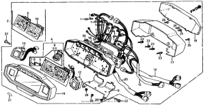 VF750S Приборы