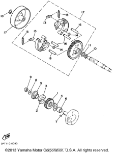 PW50P Сцепление