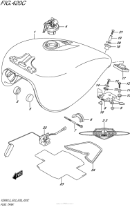 VZ800 Fuel Tank (Vz800L5 E33)
