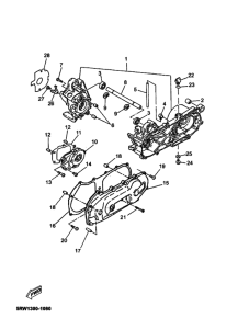 CS50 Картер двигателя