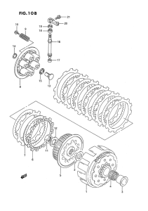 RMX250 Бендикс