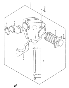 GZ125 Воздухоочиститель