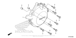 CB1000R Крышка генератора