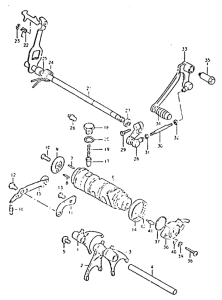 GSX400 Переключение передач