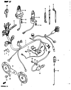 GS850 Жгут проводов
