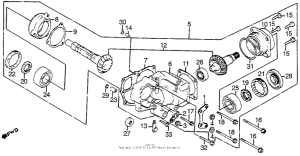 VF1100S Дифференциал
