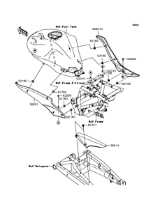 ER650 Боковые обтекатели