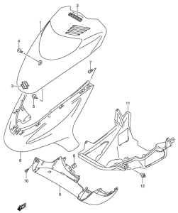 UE150 Щиток облицовочный
