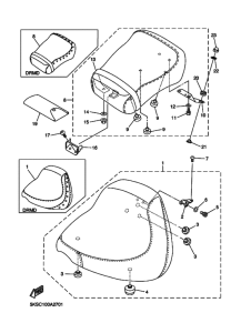 XVS1100A XVS11AP Пружина