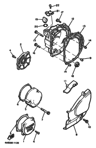 XJ550 Боковые крышки
