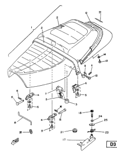 SR125SP Сиденье