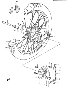 RM500 Transom + tube