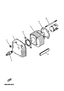 YN100 Цилиндр