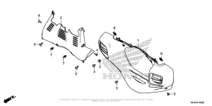 GL1800C Обтекатель