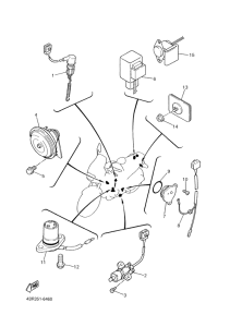XJ600S Электрика 2