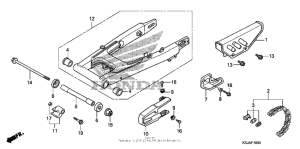 CRF100F Маятник