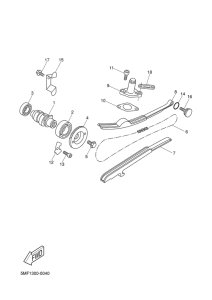 XN125 Camshaft. chain