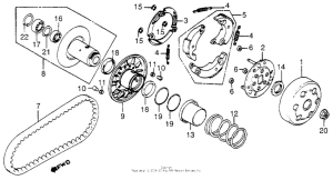 NH80 Вариатор