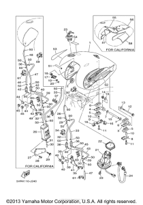 XV17ASZCB Топливный бак