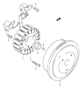 RGV250 Зажигание