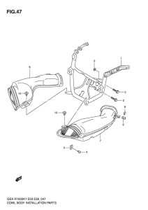 GSX-R1000 Installation parts