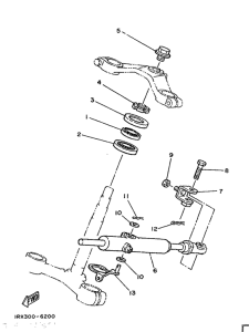 TZ250S/TZ250 Управление